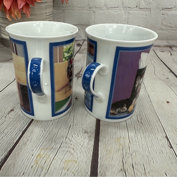 Elegant Yorkies Mug by Danbury Mint Shopping surprise & sitting pretty collector - Picture 4 of 7